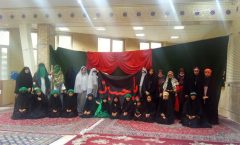اجرای گروه نمایش مهدیا در تصویر