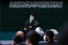 مراسم عزاداری اربعین حسینی با حضور هیئت‌های دانشجویی در محضر مقام معظم رهبری
