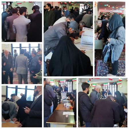 در ساعات اولیه رای گیری برای انتخاب اصلح