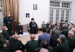 رهبر انقلاب در دیدار فرماندهان نیروهای مسلح: