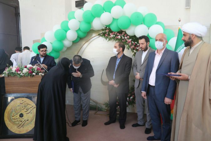 جشن بزرگ عید غدیر در مقبرهٔ الشهدای فاز ۸