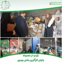 🔰بازدید از مجموعه بانوان کارآفرین بخش بومهن