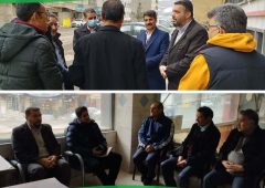 بازدید از شهرک طلائیه بخش بومهن