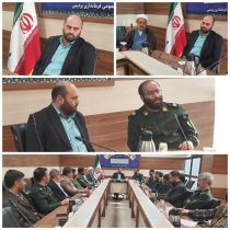 دیدار فرمانده و معاونان ناحیه مقاومت بسیج شهرستان