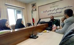 تجلیل از خبرنگاران توسط فرمانده محترم سپاه علی بن موسی الرضا علیه السلام
