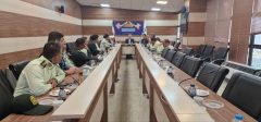 برگزاری نشست مشترک فرماندار پردیس