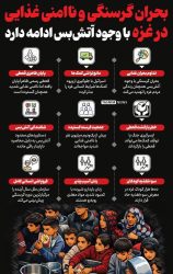 اینفوگرافیک غزه