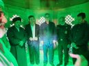 غبارروبی آستان مقدس امامزاده سلطان مطهر(ع) بومهن