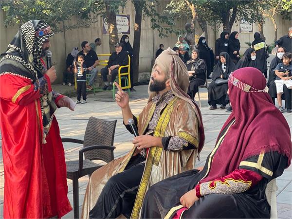 برگزاری مراسم آیینی ، مذهبی شبیه خوانی در شهرستان پردیس